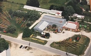 aerial image of our location